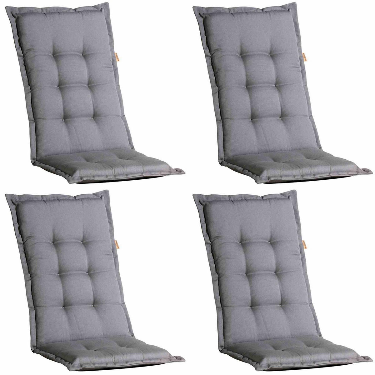SESSELAUFLAGE in Grau  - Grau, KONVENTIONELL, Textil (50/8/123cm) - Ambia Garden