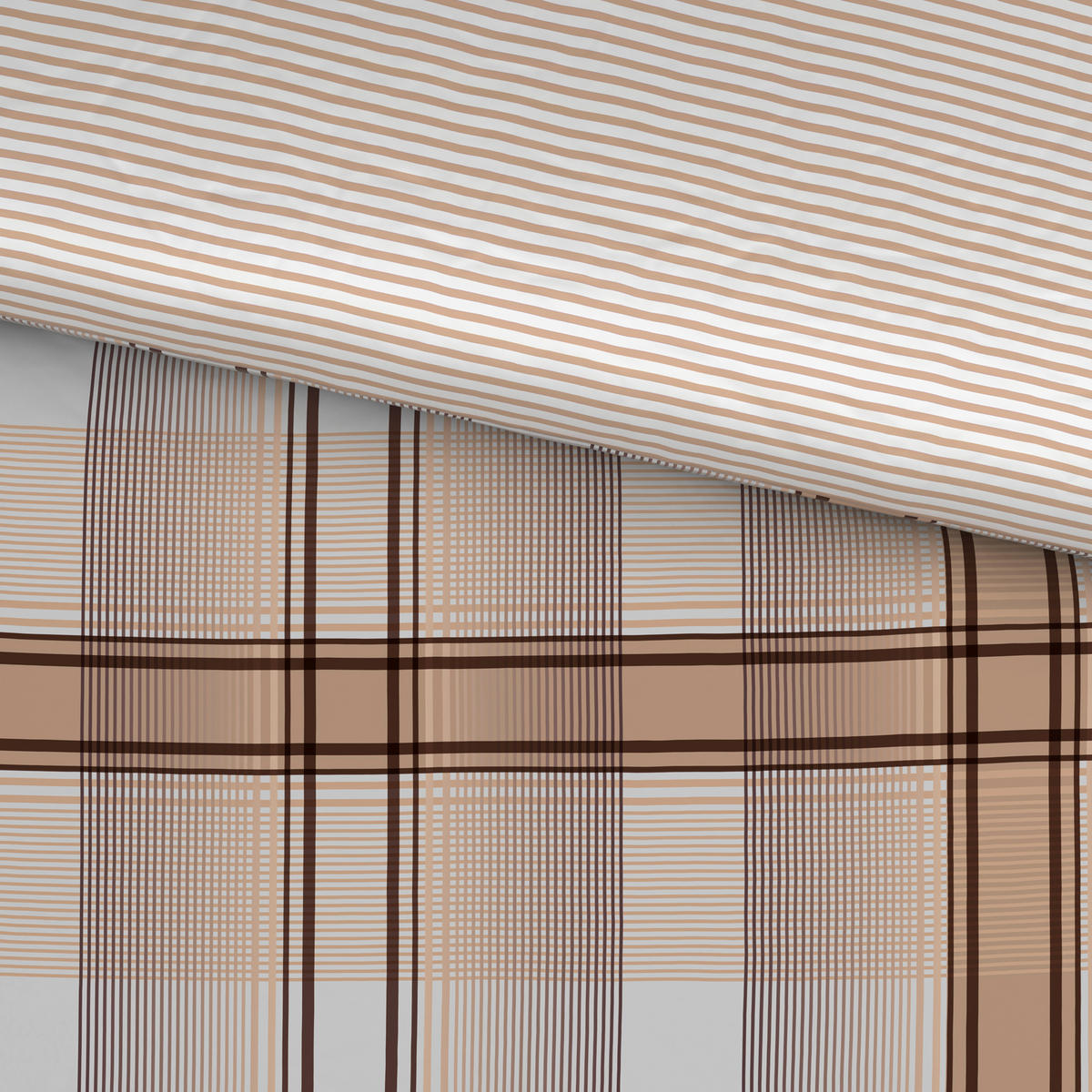 WENDEBETTWÄSCHE 135/200 cm  - Gelb, Textil (135/200cm) - Novel