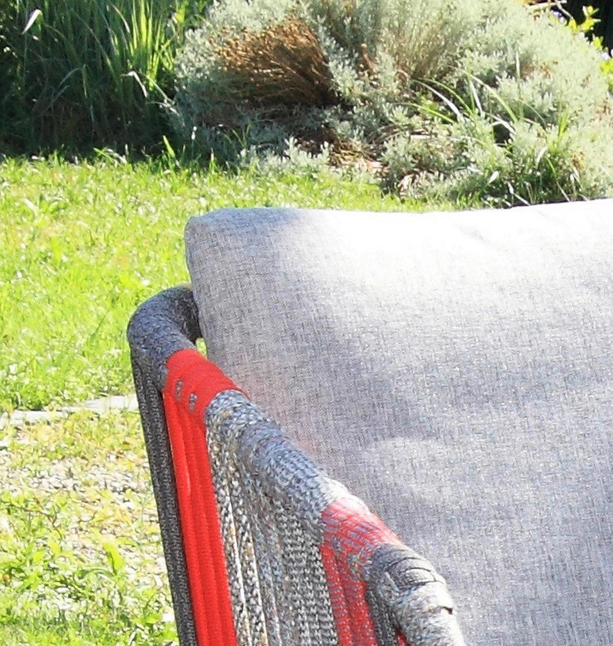 GARTENSTUHL Aluminium Anthrazit, Grau, Multicolor  - Anthrazit/Multicolor, MODERN, Textil/Metall (61/82/63cm) - Acamp