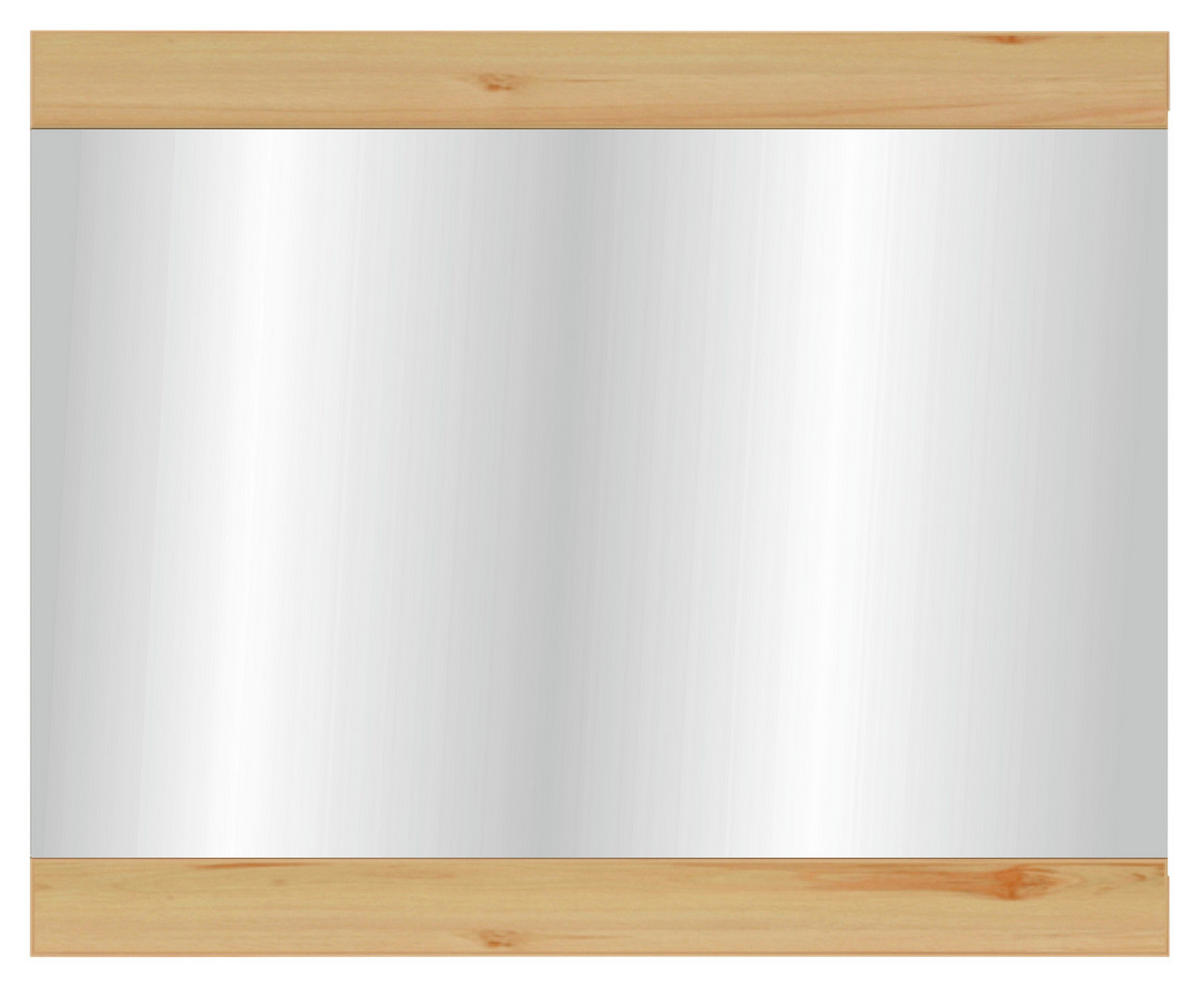 ZRCADLO, 80/65/2 cm,  - barvy buku, Konvenční, kompozitní dřevo (80/65/2cm) - Cantus