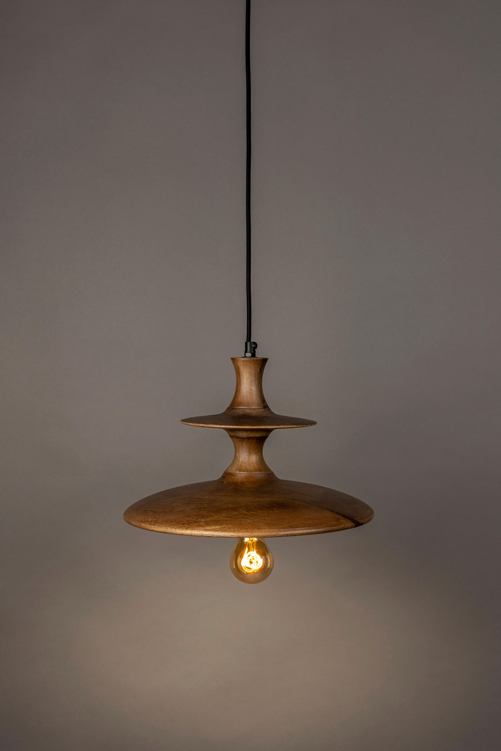 HÄNGELEUCHTE 43/22/43 cm   - Design, Holz (43/22/43cm) - Dutchbone