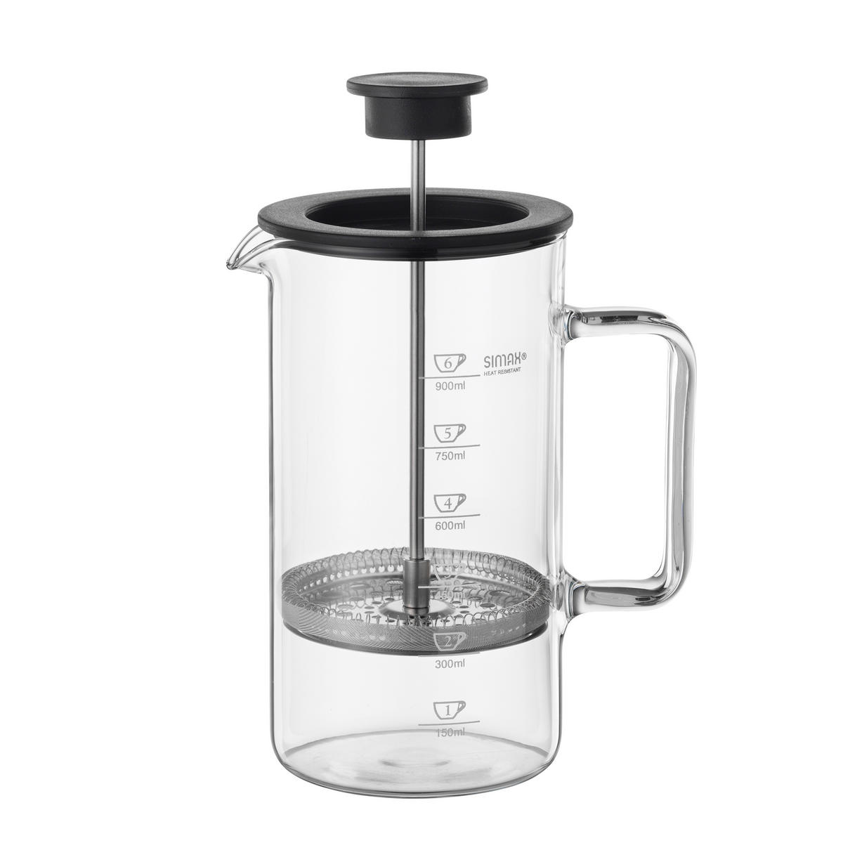 KAFFEEBEREITER  - Klar, Basics, Glas (1,0l) - Bohemia