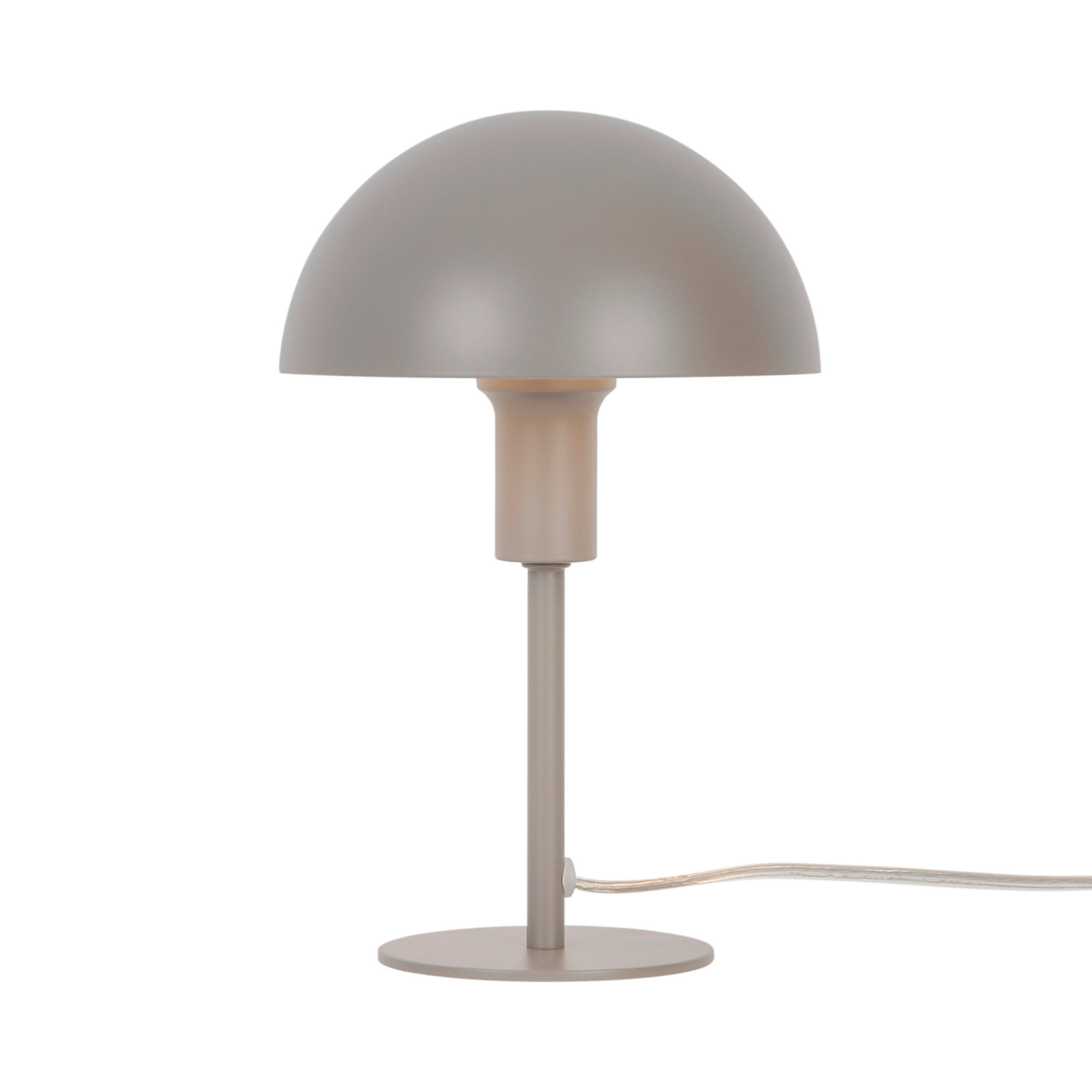 TISCHLEUCHTE Lomoco 16/25 cm   - Beige/Braun, Basics, Holz/Metall (16/25cm) - Nordlux