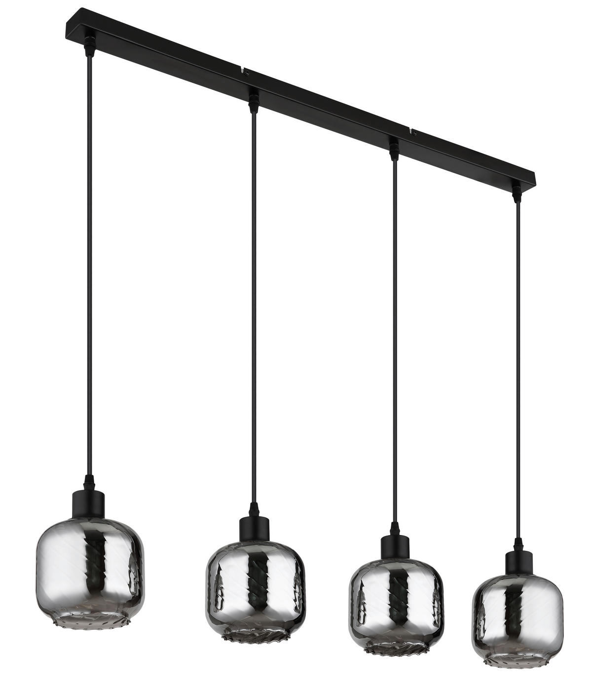 VISEČA SVETILKA  XIA   89/14/120 cm         E27 - siva/črna, Design, kovina/umetna masa (89/14/120cm) - Globo