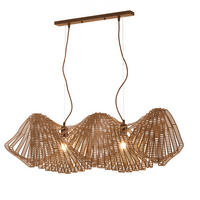 HÄNGELEUCHTE CAMINO 95/30/100 cm   - Cognac, Design, Metall (95/30/100cm)