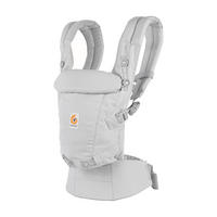 BABYTRAGE Adapt Soft Touch Cotton  - Hellgrau, Basics, Textil (26,8/17/17cm) - Ergo Baby