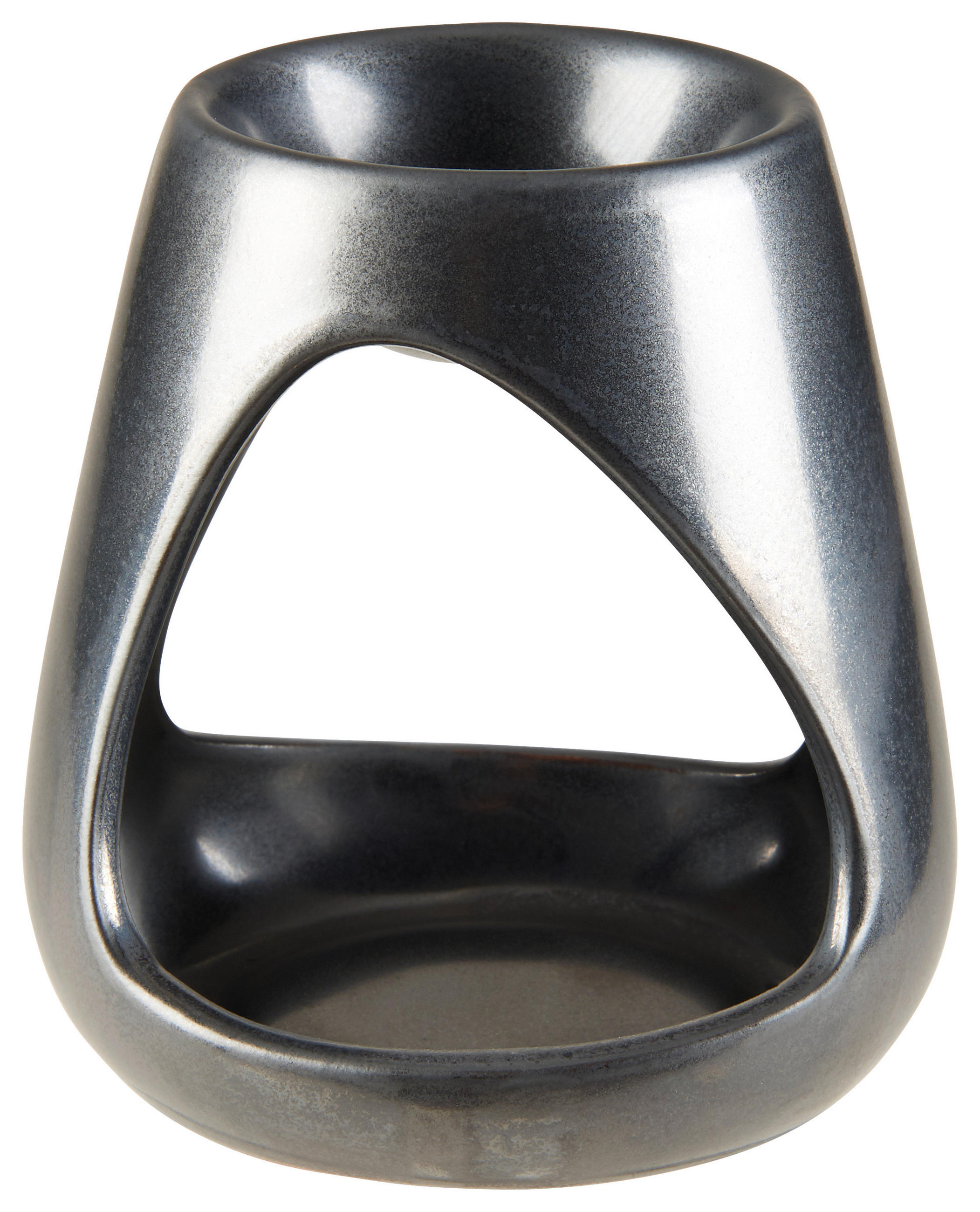 DUFTLAMPE 9/10 cm  - Anthrazit, Basics, Keramik (9/10cm)