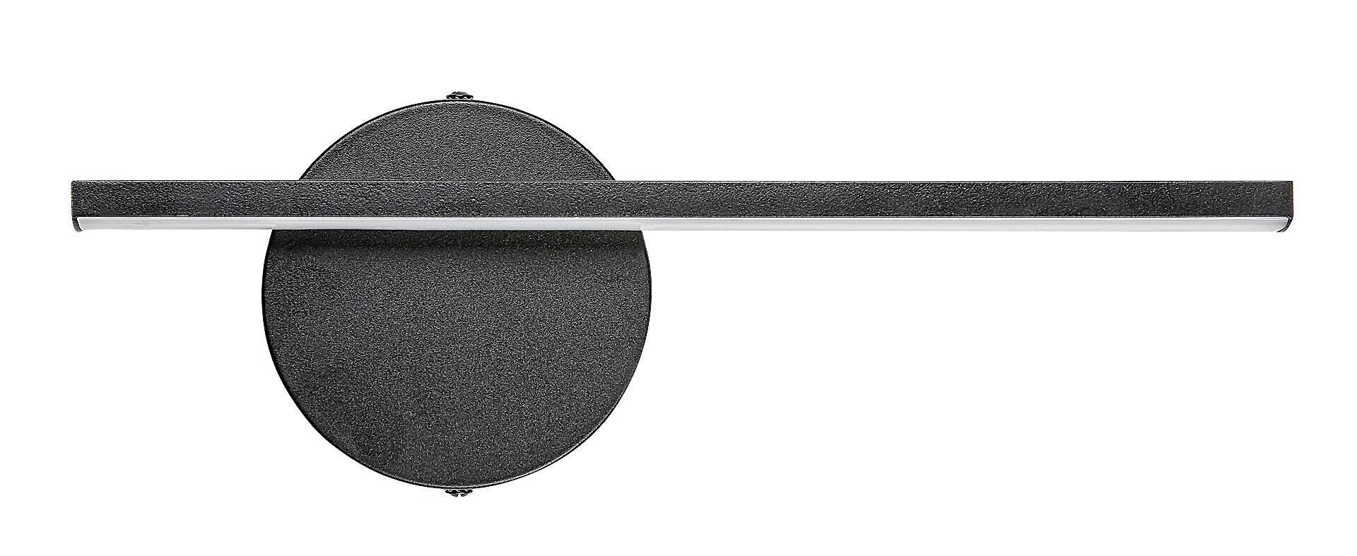 LED LAMPA ZA SLIKE Sabira  - crna, Dizajnerski, metal (5.5/33cm)