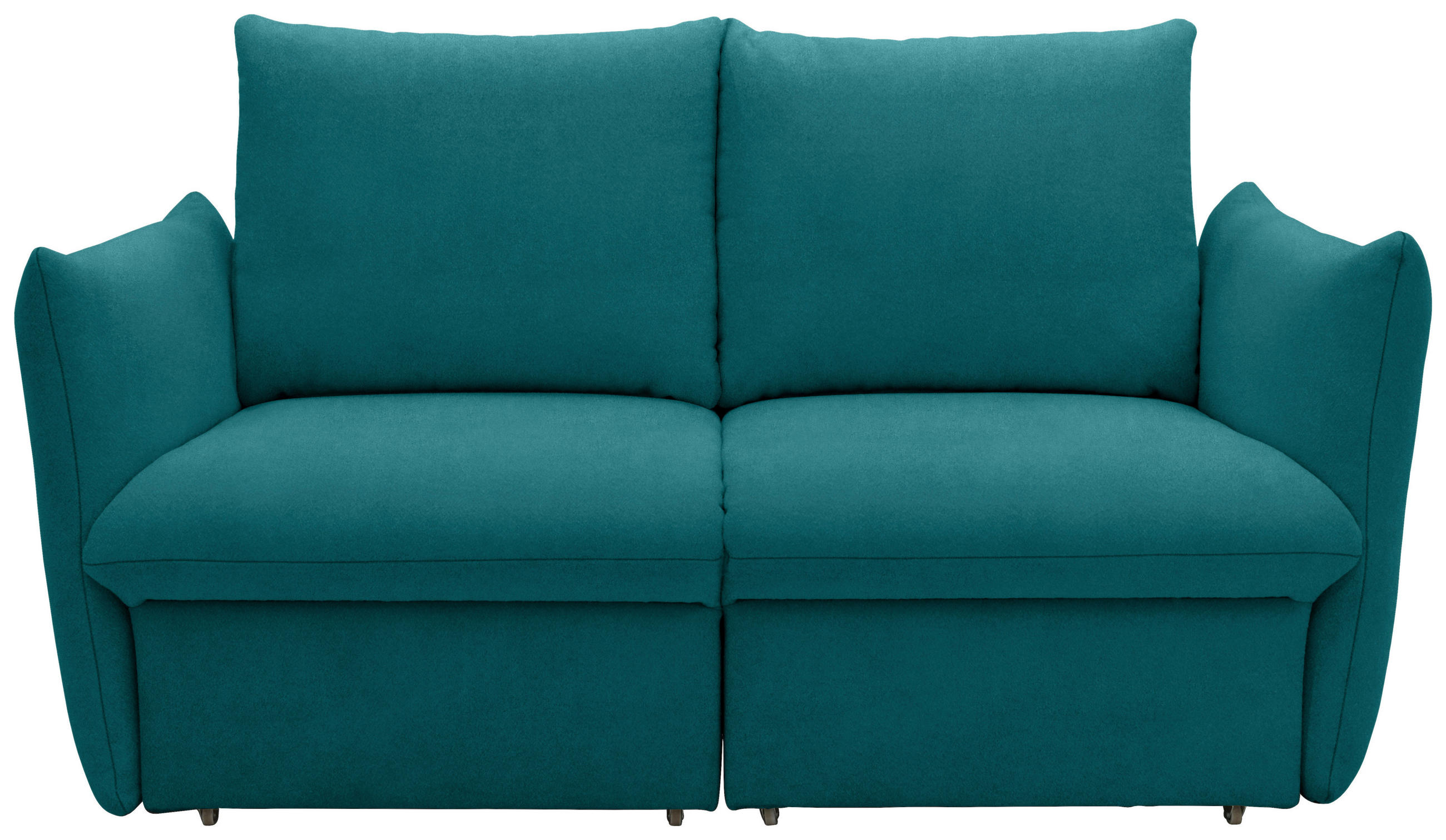 2-SITZER-SOFA Mikrofaser Petrol  - Petrol, Design, Textil (180/100/97cm) - LOOKS by W.Joop