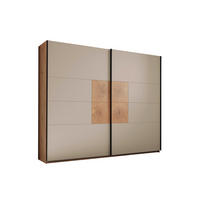 FÜGGESZTETT TOLÓAJTÓS SZEKRÉN kasmírszínű, Artisan tölgy  - kasmírszínű/fekete, Konventionell, faalapú anyag/fém (269,9/225,5/58cm) - Xora