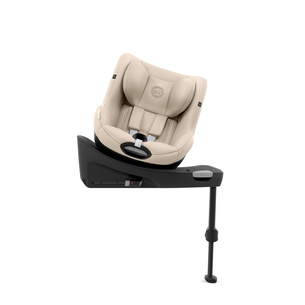 REBOARDER-KINDERSITZ Sirona Gi i-Size Almond Beige   - Beige, Basics, Kunststoff/Textil (71/44/75cm) - cybex GOLD