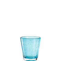 TRINKGLAS 230 ml  - Hellblau, Trend, Glas (9,00/10,00/9,00cm) - Leonardo