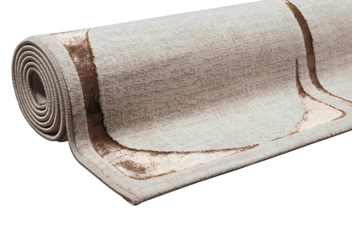 FLACHWEBETEPPICH 200/290 cm Nelle Creme, Beige, Bronzefarben  - Beige/Creme, Design, Textil (200/290cm) - Esprit