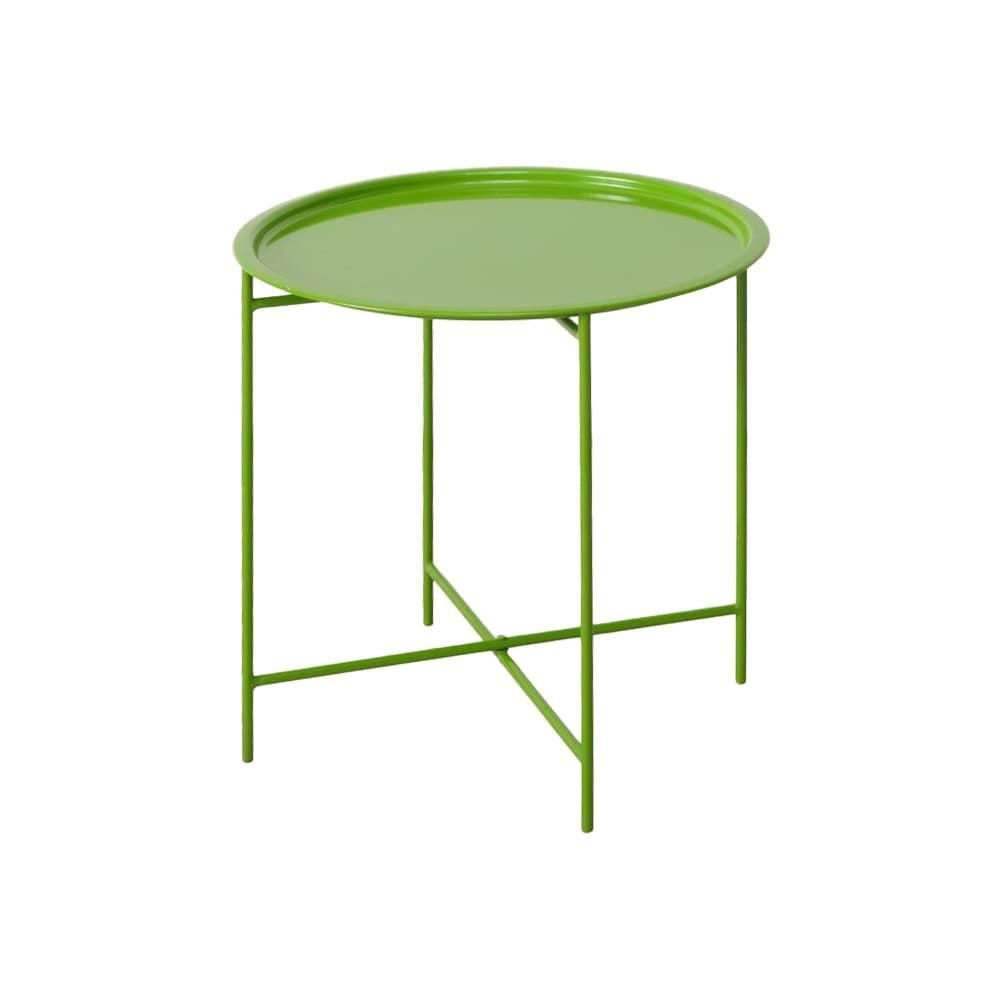 TABLETTTISCH Grün  - Grün, Basics, Metall (46/47cm) - Boltze Home