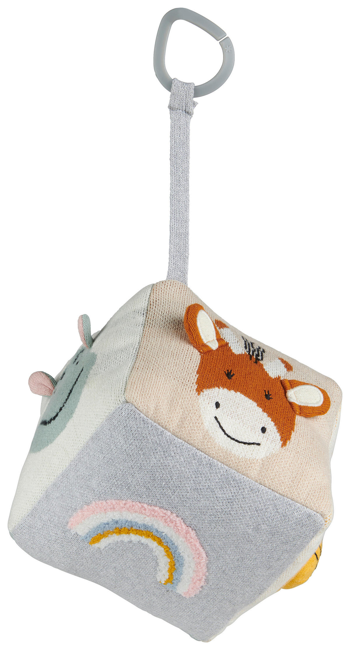 KOCKICA ZA IGRU - višebojna, Osnovno, tekstil - Patinio