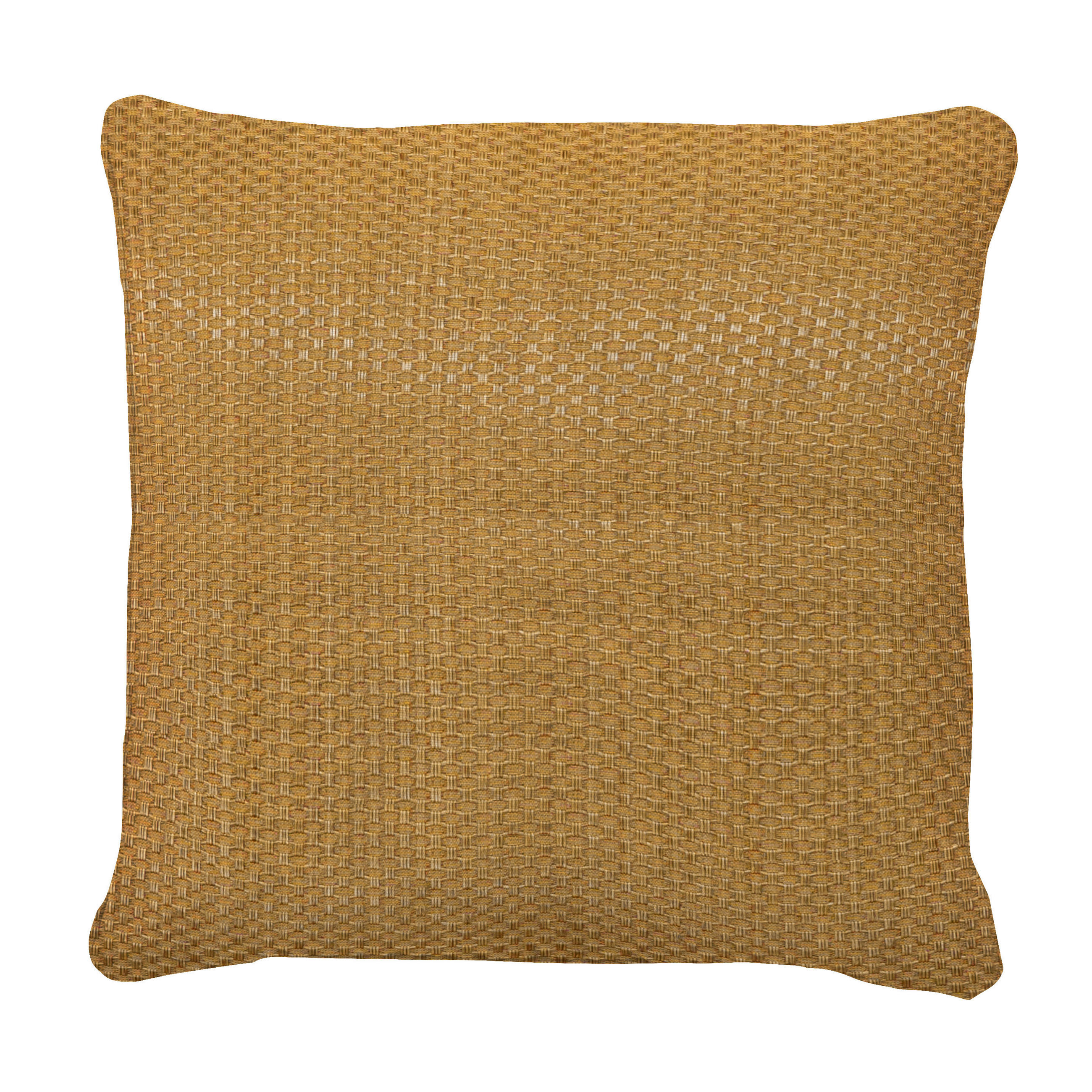 ZIERKISSEN  42/42 cm   - Goldfarben, Trend, Textil (42/42cm)