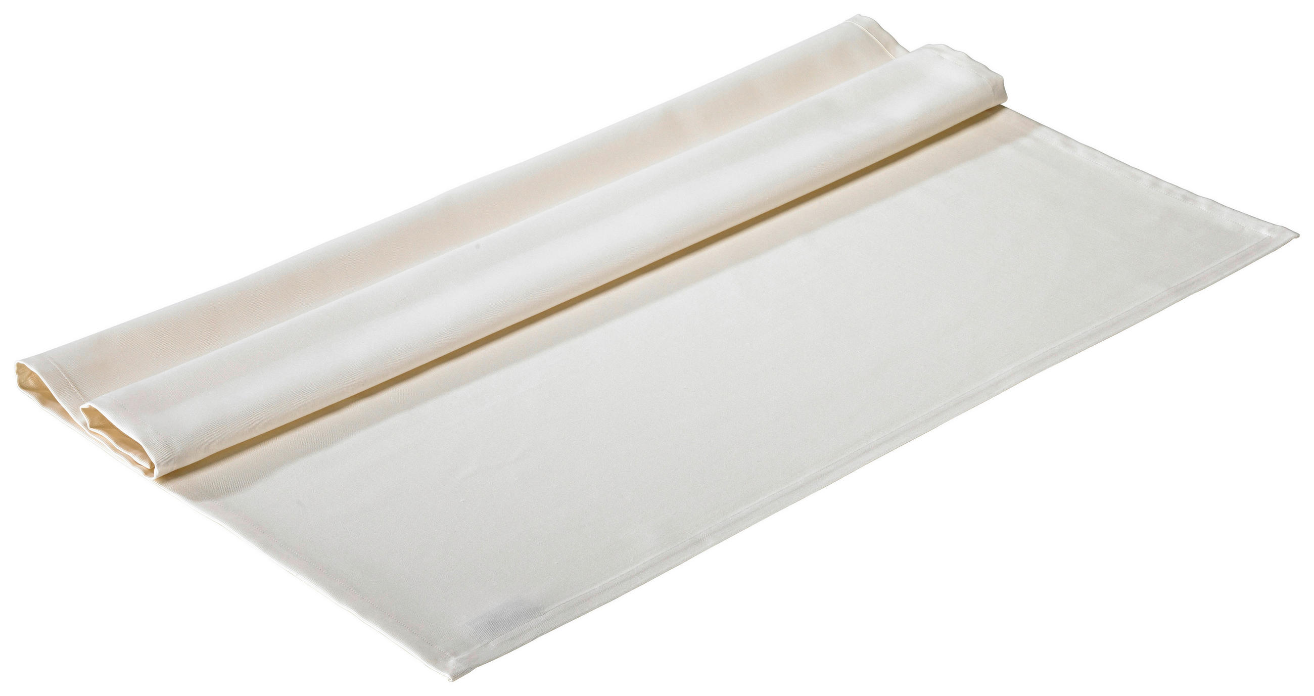 TISCHDECKE 100/100 cm - Creme, Basics, Textil (100/100cm)