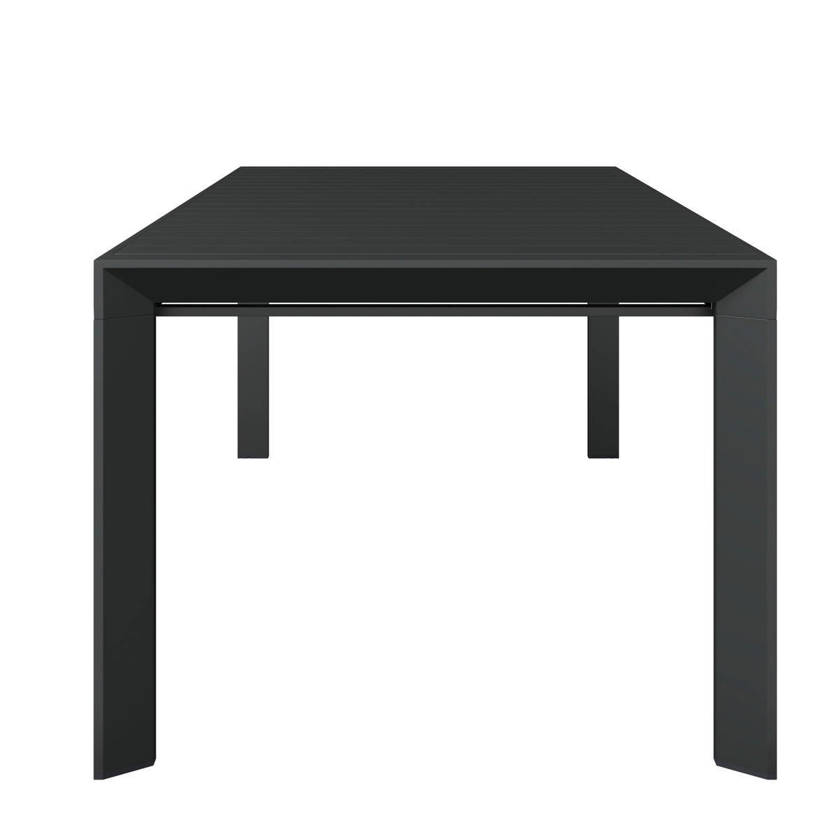 GARTENTISCH Metall rechteckig  - Anthrazit, MODERN, Metall (195/255/75/100cm) - Ambia Garden