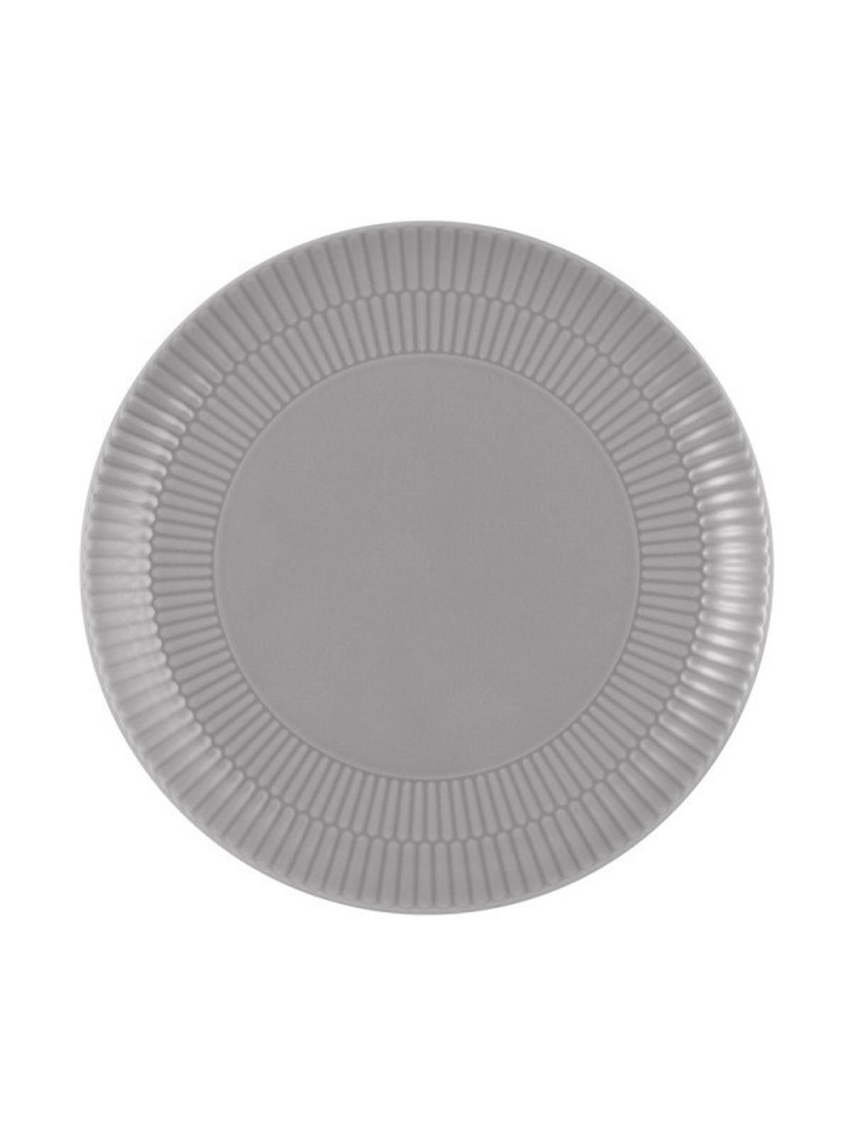 KROŽNIK ZA ZAJTRK  Amina  keramika  22,5 cm        - siva, Konvencionalno, keramika (22,5cm) - Seltmann Weiden