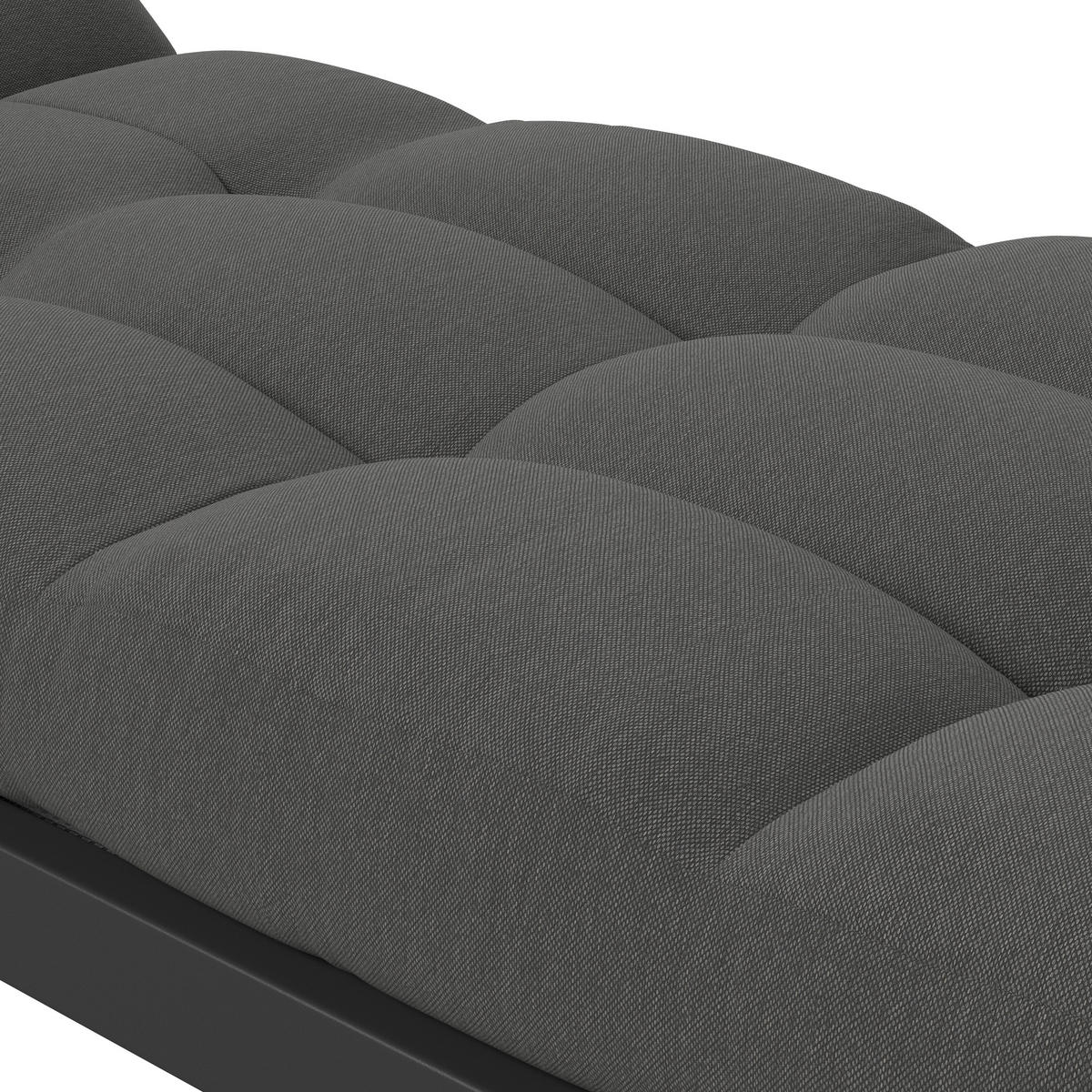 ZAHRADNÍ RELAXAČNÍ LEHÁTKO kov, textil - šedá, Moderní, kov/textil (199/67/40cm) - Ambia Garden