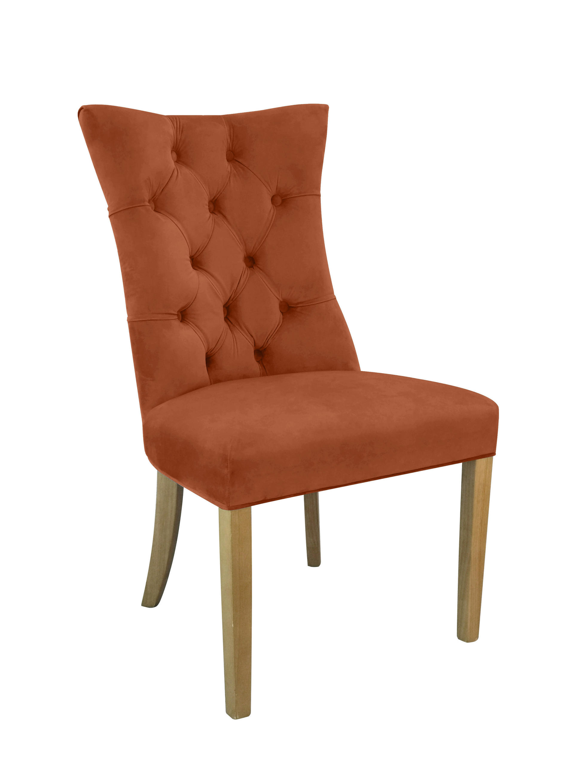 STOLICA boja cigle - prirodna boja/boja cigle, Lajfstajl, drvo/tekstil (97/55/64cm) - Xora