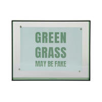 FOTORAHMEN - Dunkelgrün, Basics, Kunststoff (22/17cm) - Present Time