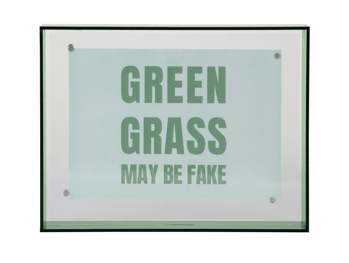 FOTORAHMEN - Dunkelgrün, Basics, Kunststoff (22/17cm) - Present Time