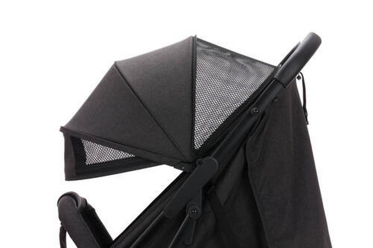 BUGGY Styler Elite  - Schwarz, Basics, Textil/Metall (105/70/51cm) - Fillikid