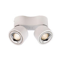 LED-DECKENSTRAHLER - Weiss, Konventionell, Metall (16/7/9cm)
