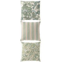 INNENKISSEN  - Hellblau/Grün, Basics, Textil (45/45/10cm)