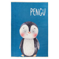 COVOR PENTRU COPII - albastru/alb, Trend, textil (115/170cm) - Ben'n'jen