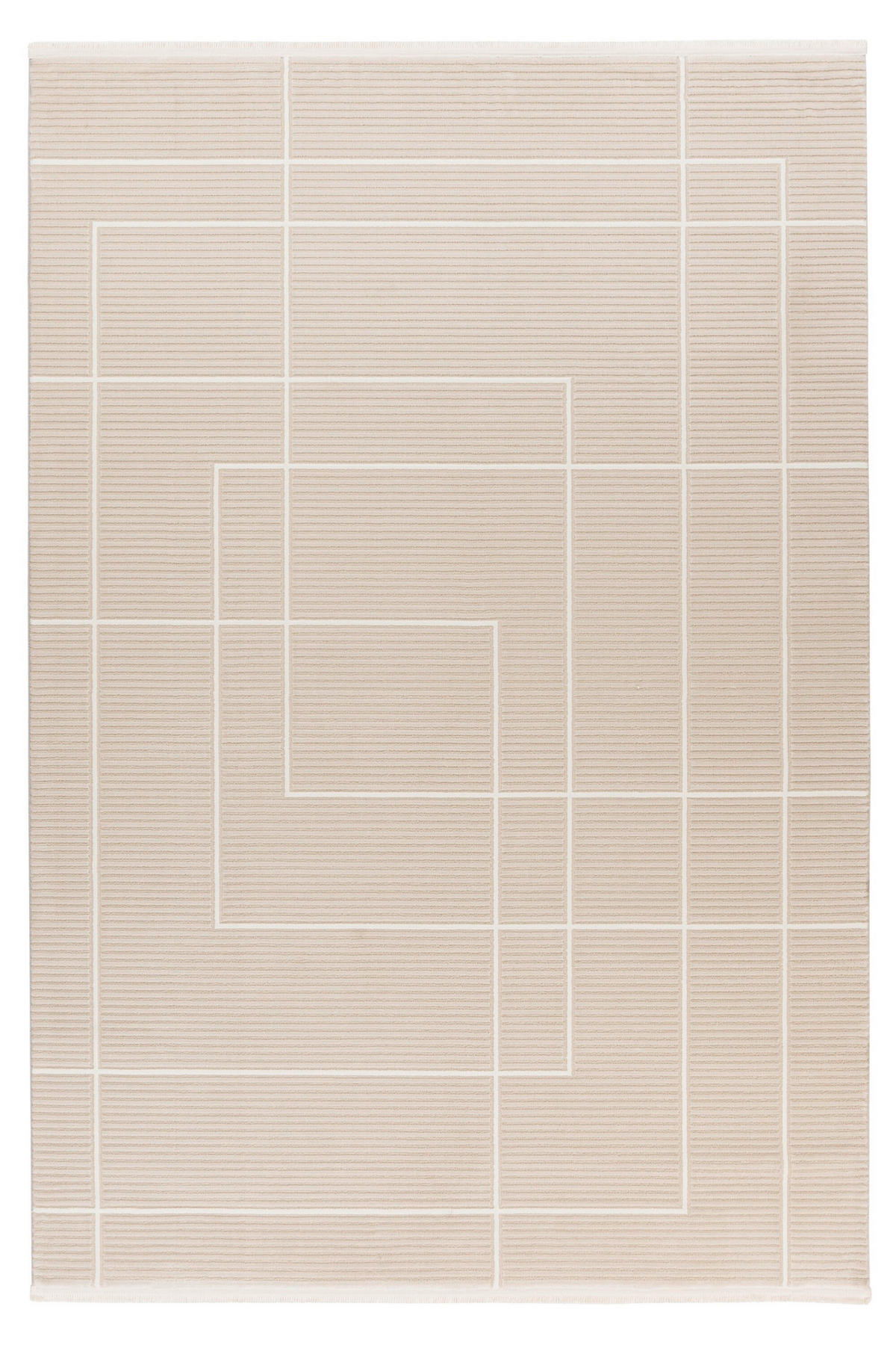 FLACHWEBETEPPICH 80/150 cm Beige  - Beige, Basics, Textil (80/150cm) - Kayoom