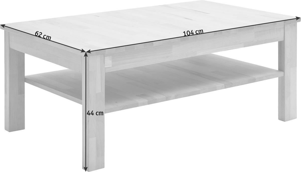 COUCHTISCH in Holz 104/62/44 cm  - Buchefarben, Design, Holz (104/62/44cm) - MID.YOU