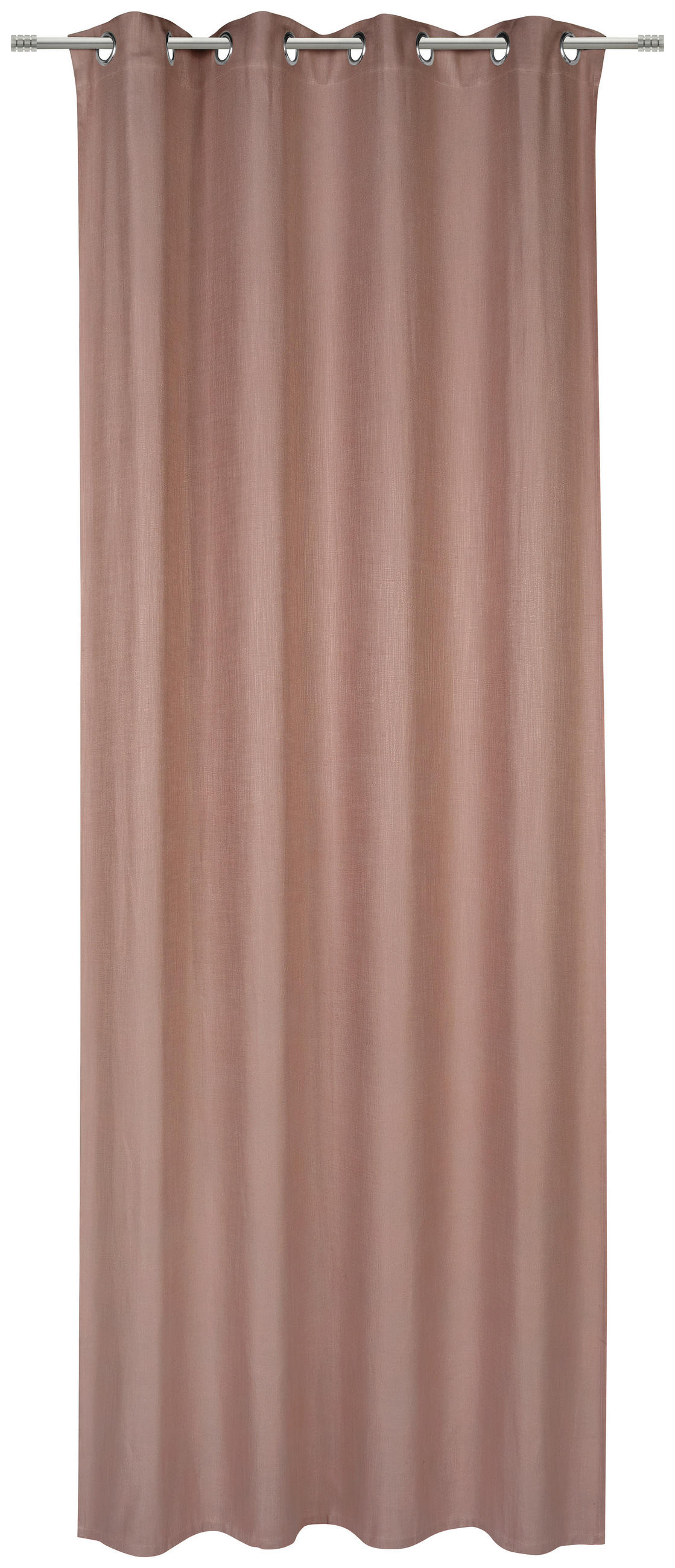 ZAVJESA S RINGOVIMA bakrenaste boje  135/270 cm  - bakrenaste boje, Basics, tekstil (135/270cm) - Esposa