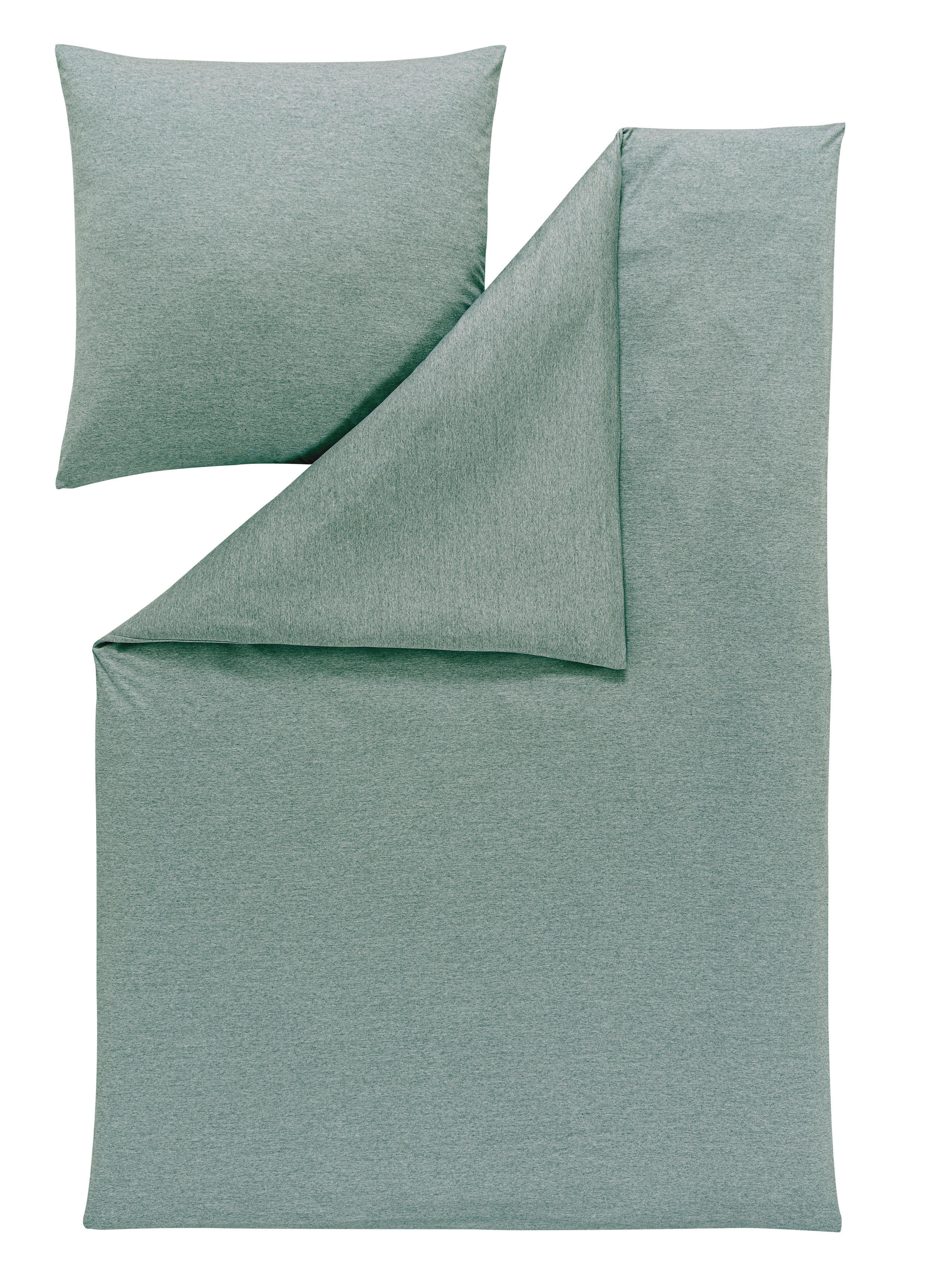 BETTWÄSCHE TAKOMA Interlock-Jersey  - Mintgrün, Basics, Textil (135/200cm) - Estella