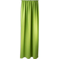 WÄRMESCHUTZVORHANG THERMOVORHANG Verdunkelung 140/245 cm   - Grasgrün, Basics, Textil (140/245cm)