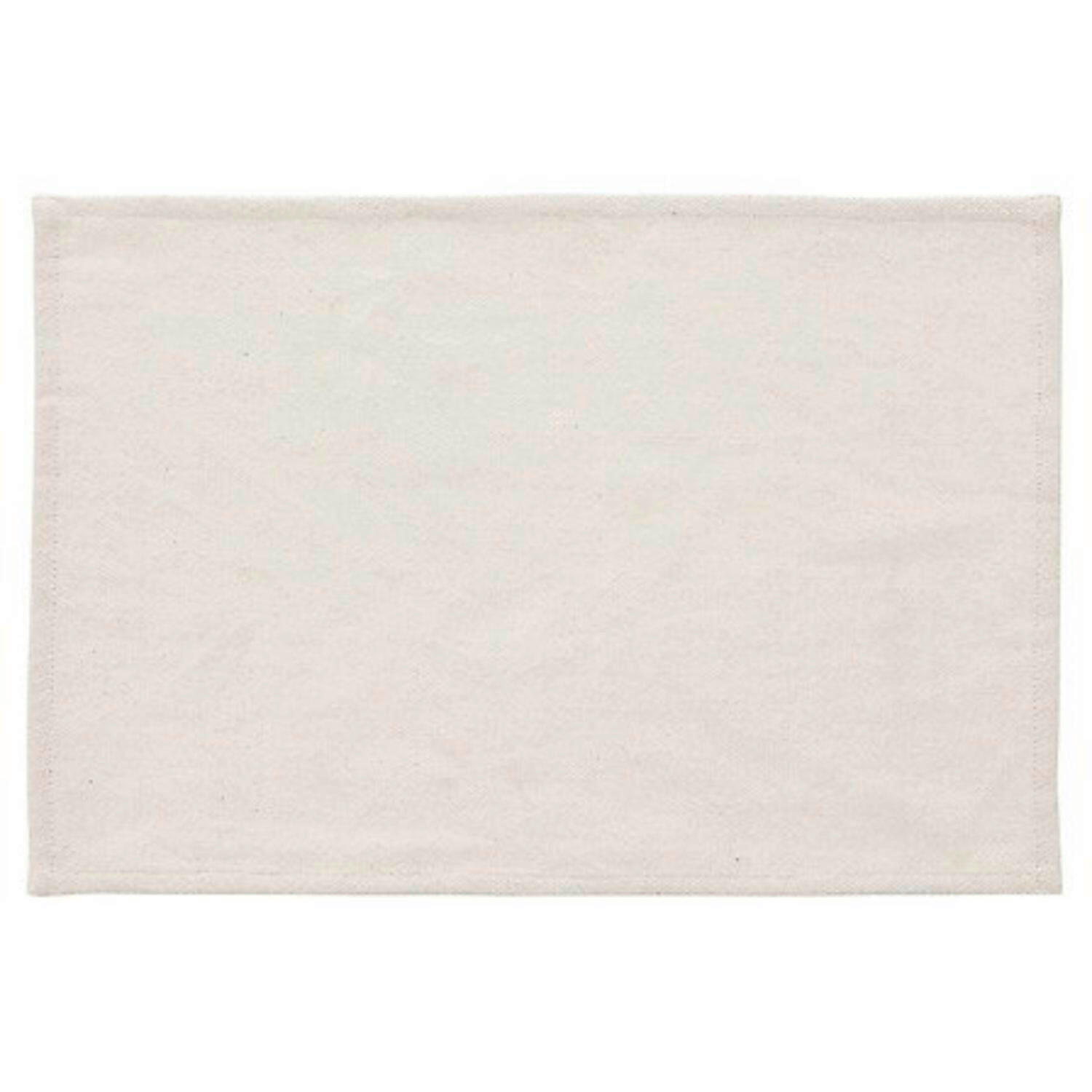 STONI PODMETAČ   - bela, Osnovno, tekstil (45/30cm)