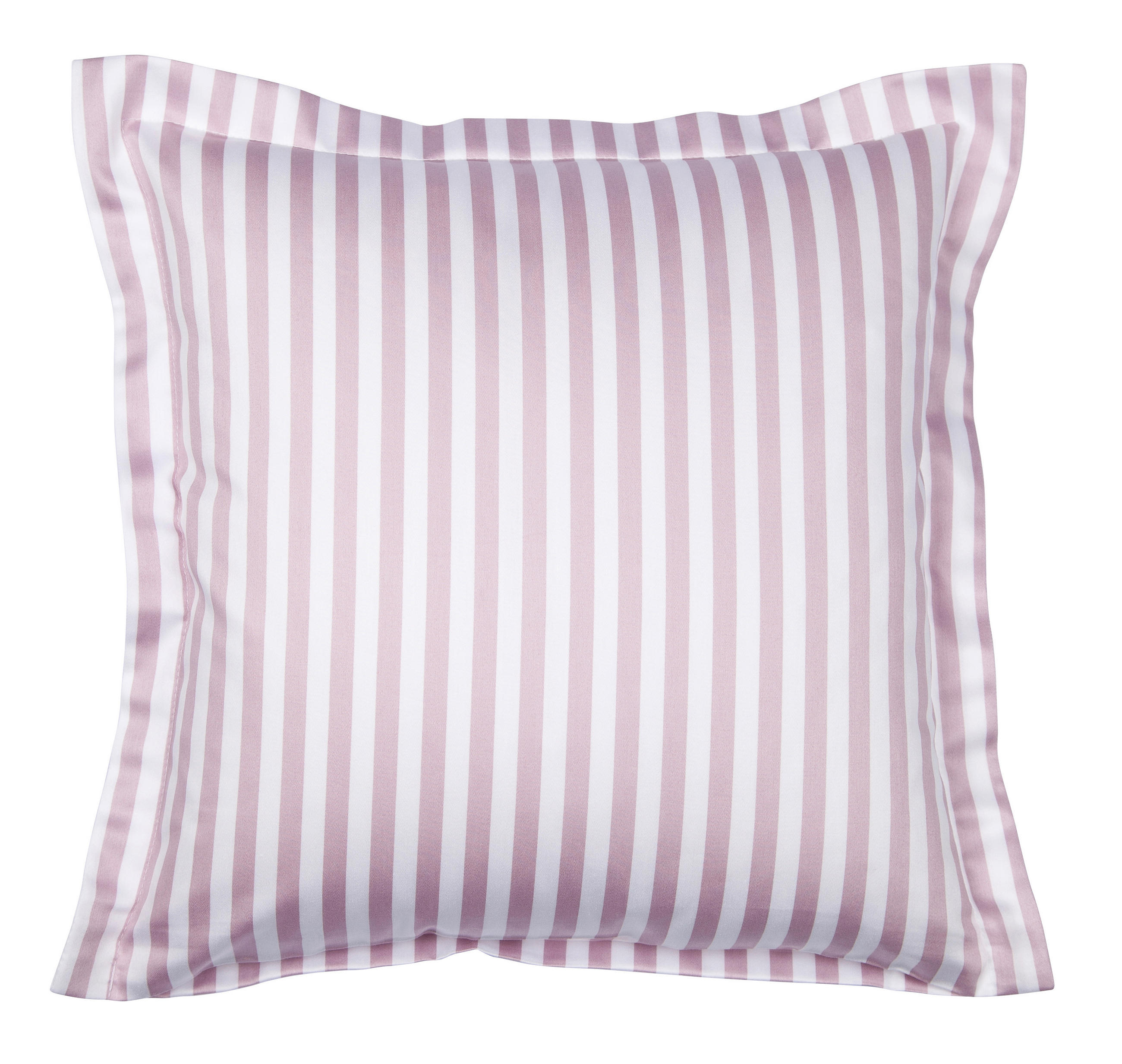 KISSENHÜLLE Giorgio 40/40 cm  - Weiß/Rosa, KONVENTIONELL, Textil (40/40cm) - Janine
