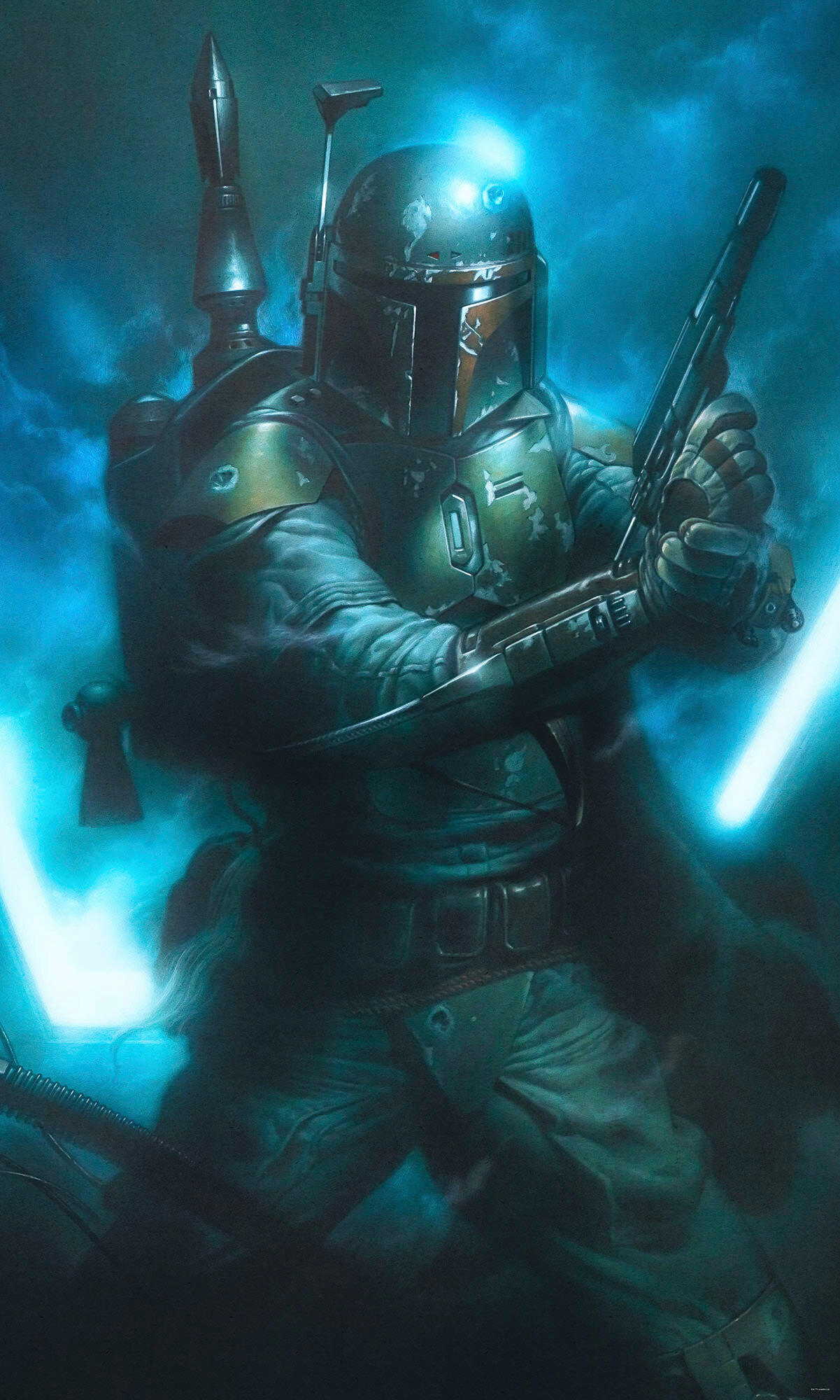Fototapete Star Wars Bounty Hunter