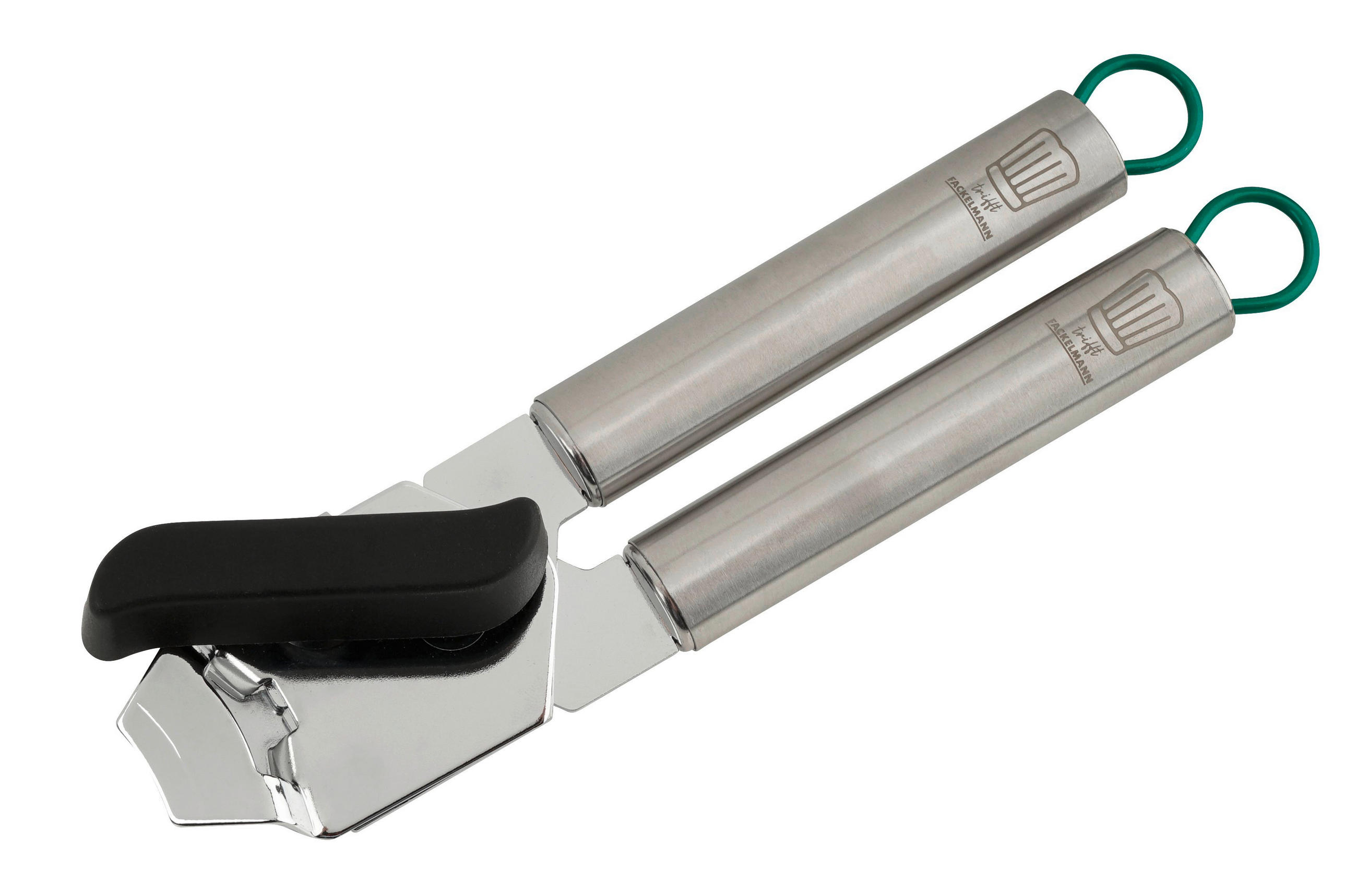 DOSENÖFFNER München  - Silberfarben/Grau, Design, Metall (22cm) - Chefkoch+Fackelmann