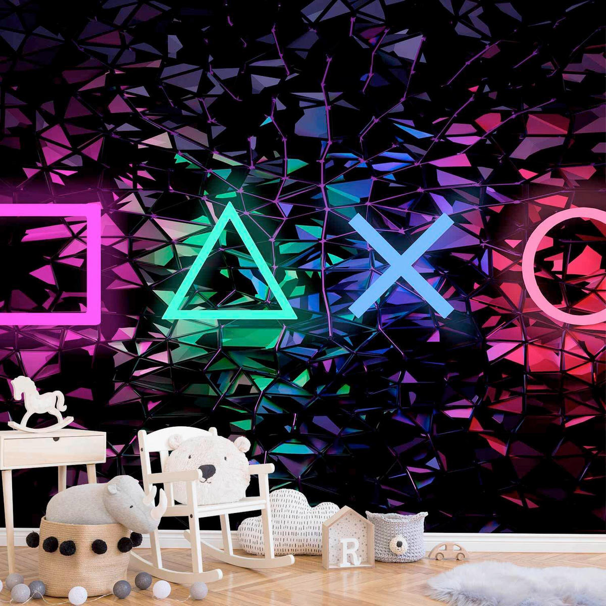 FOTOTAPET 150/105 cm  - multicolor/svart, Lifestyle, textil (150/105cm) - artgeist