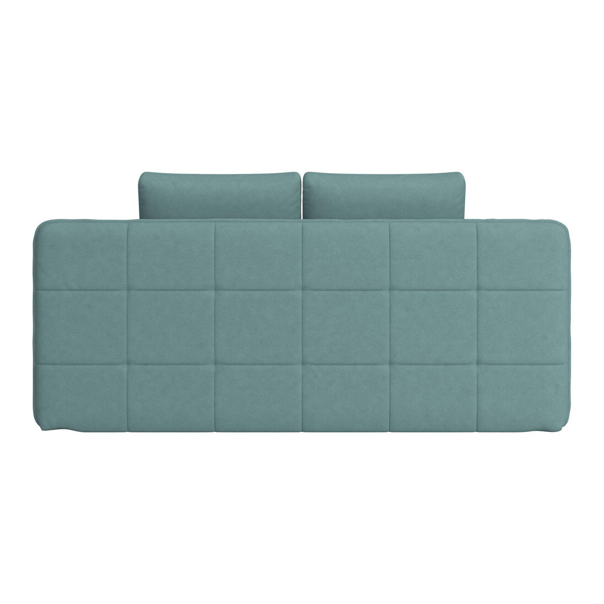 SCHLAFSOFA in Webstoff Hellblau  - Schwarz/Hellblau, Modern, Kunststoff/Textil (202/73-92/105cm) - MID.YOU