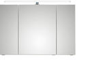 SPIEGELSCHRANK 105/70/16 cm  - Chromfarben/Eichefarben, KONVENTIONELL, Glas/Holzwerkstoff (105/70/16cm) - Xora