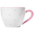 JUMBOTASSE 400 ml - Rosa/Weiß, LIFESTYLE, Keramik (15,5/9/11,5cm) - Gmundner JUMBOTASSE 400 ml - Rosa/Weiß, LIFESTYLE, Keramik (15,5/9/11,5cm) - Gmundner