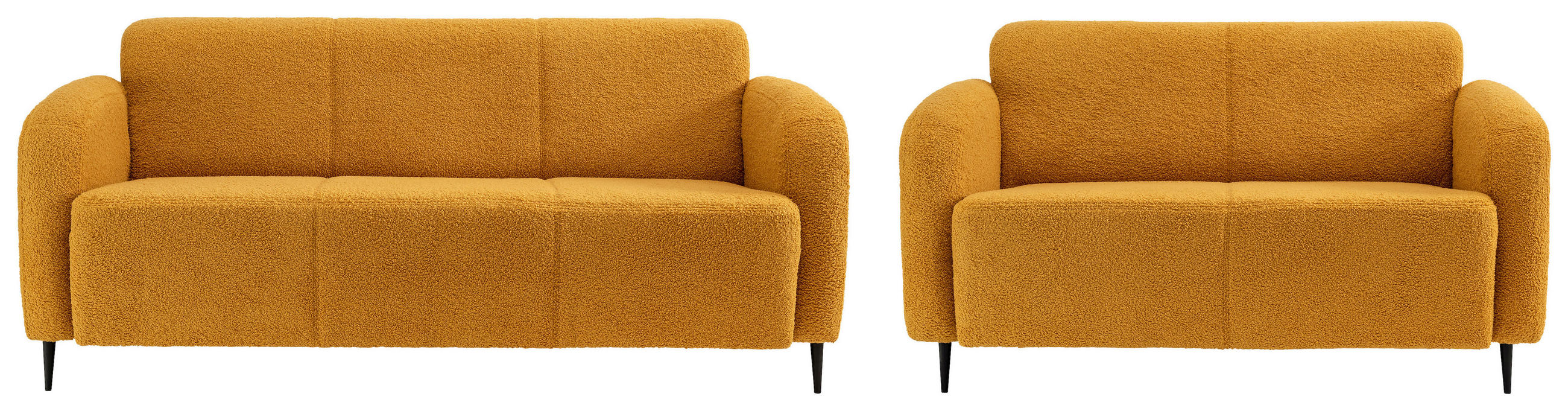 Sitzgarnitur 2-tlg. Marone Gelb