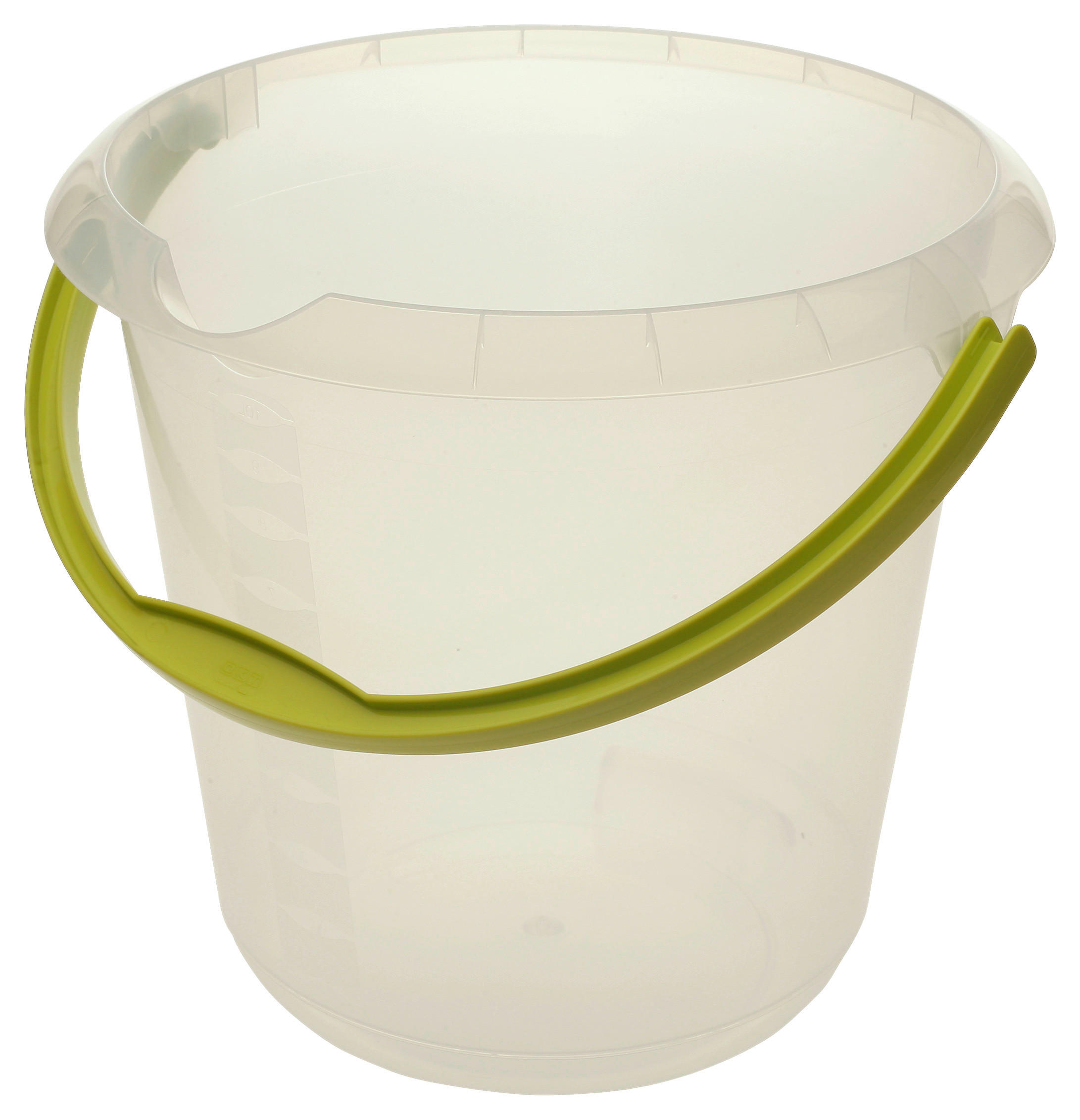 EIMER - Transparent, Basics, Kunststoff (30/28cm)