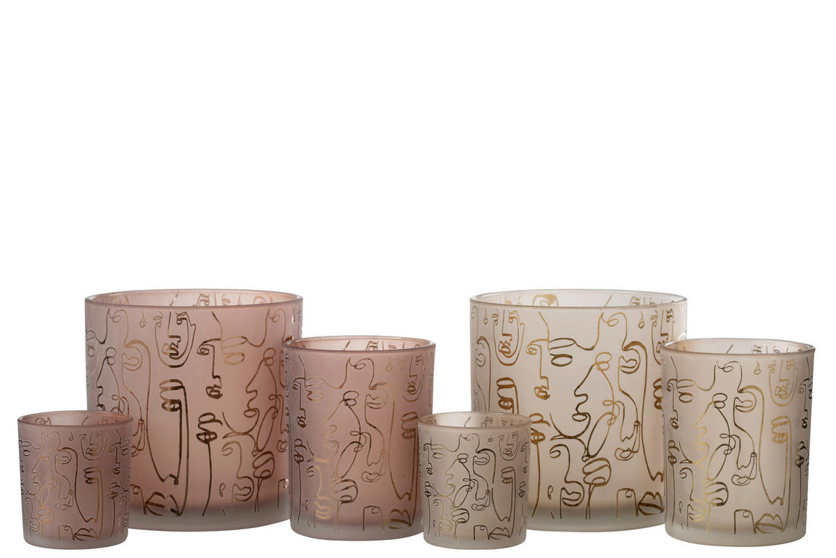 TEELICHTGLAS  - Trend (15/15cm)