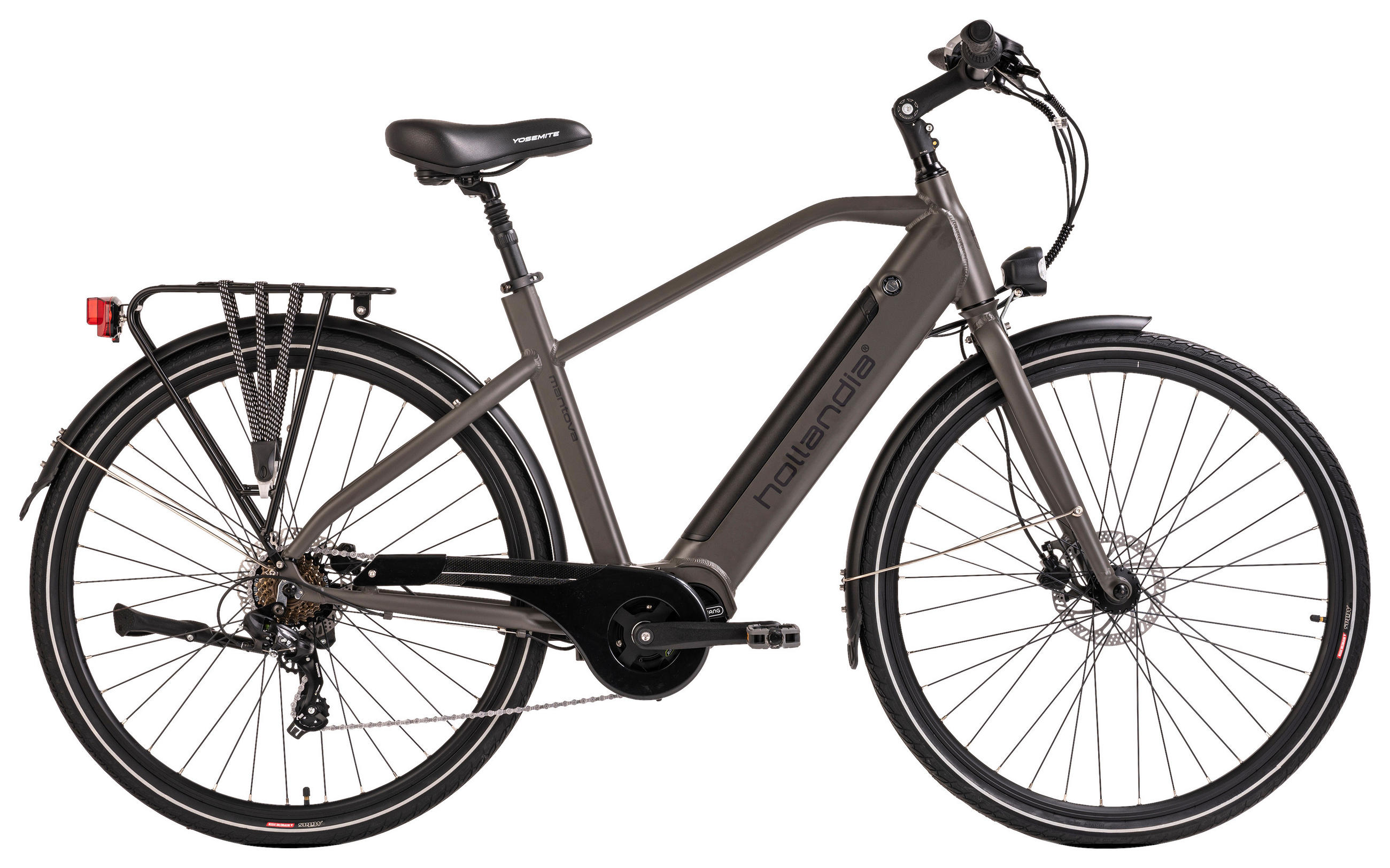 ELEKTROFAHRRAD - Grau, Basics, Metall (180/70/100cm) - Atrigo