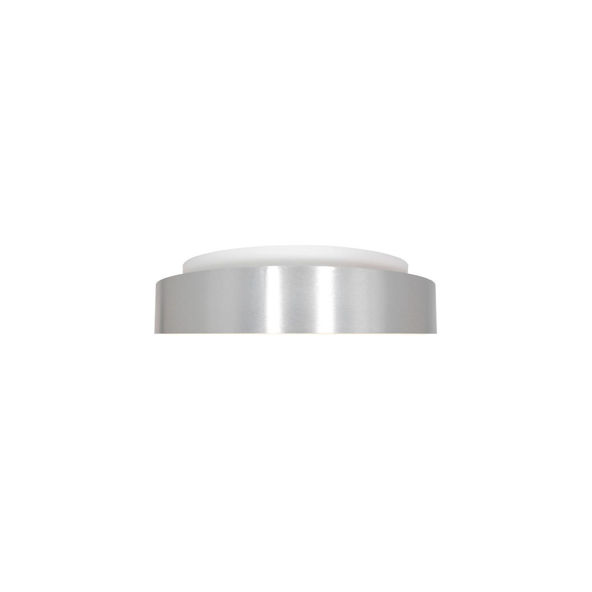 LED-DECKENLEUCHTE Ringlede 30/9 cm   - Silberfarben, KONVENTIONELL, Kunststoff/Metall (30/9cm)