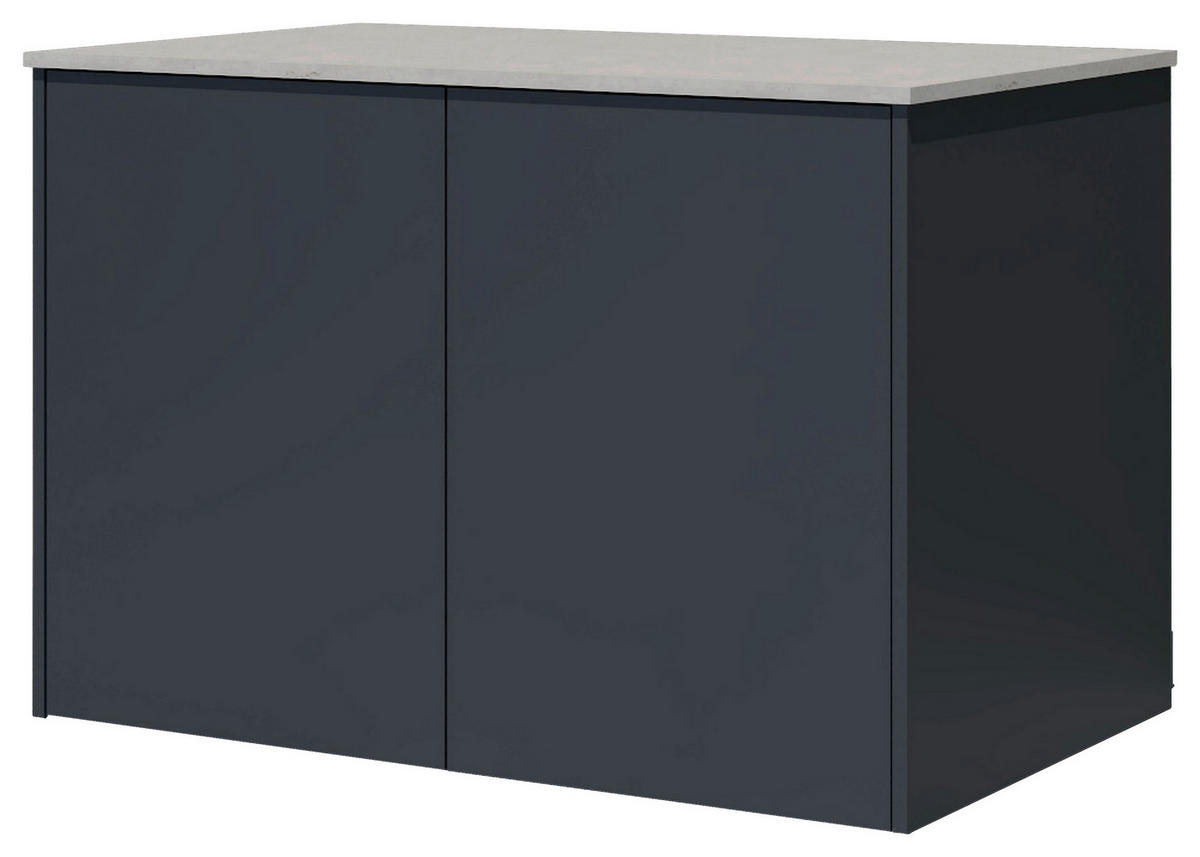 OUTDOORKÜCHE  - Sandfarben/Anthrazit, Basics, Keramik/Metall (134/92,5-98,5/63,3cm) - Dieter Knoll